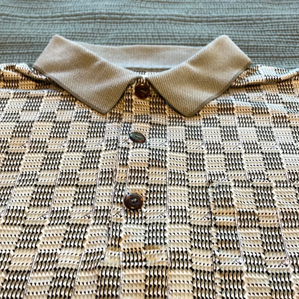 Vintage Munsingwear Grand Slam golf polo in 100% cotton. Men M. Like new, sharp! - Picture 2 of 12